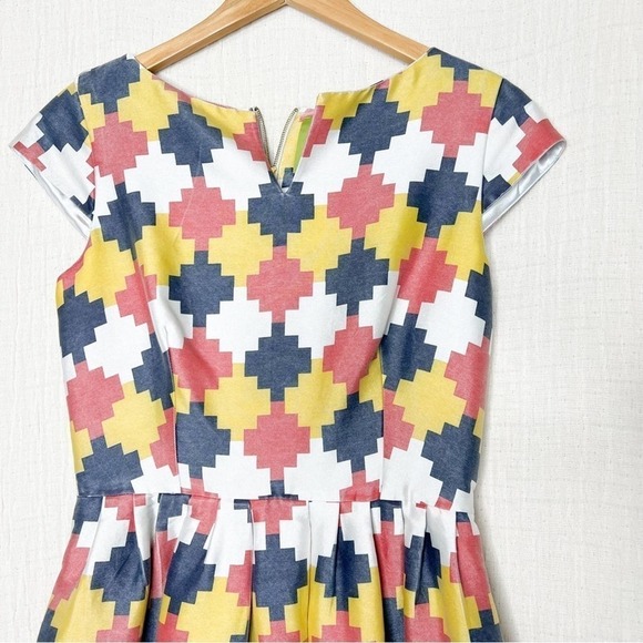Elizabeth McKay Multicolor Dress size 4 - Picture 2 of 7